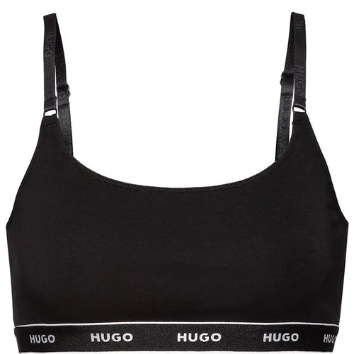 Hugo Sports Bralette 2 Pack - Black