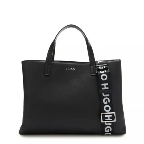 Hugo Tote Bags - Hugo Boss Bel Schwarze Handtasche 50490150-001 - black - Tote Bags for ladies