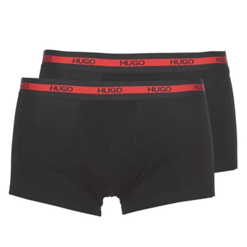 HUGO  TRUNK TWIN PACK  men's Boxer shorts in Black