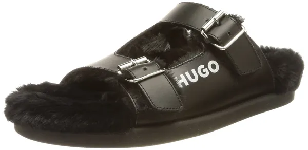HUGO Women's Jumble Buckles-CSF Sandal