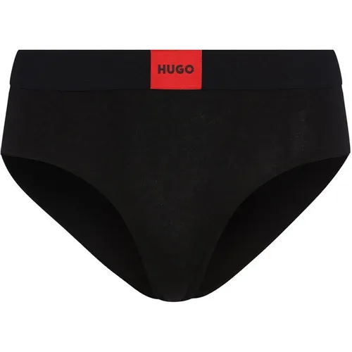 Hugo Womens Stretch Cotton Briefs - Black