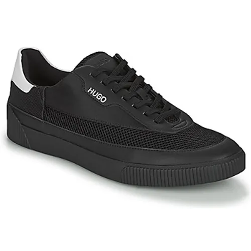 HUGO  ZERO TENN  men's Shoes (Trainers) in Black