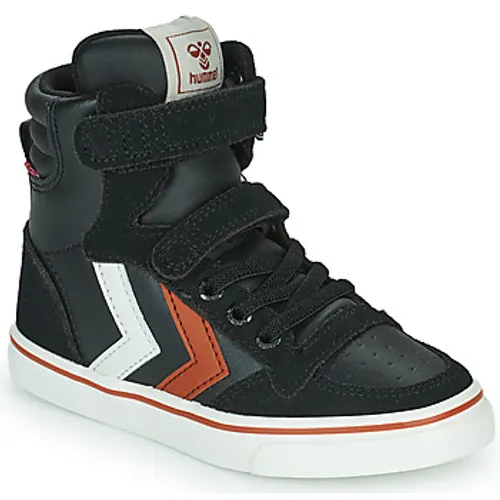 hummel  -  boys's Children's Shoes (High-top Trainers) in Black