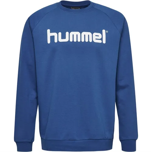 Hummel Kids Cotton Logo Sweatshirt True Blue