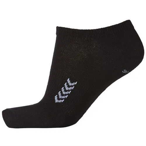 Hummel Mens Ankle Socks Black/White