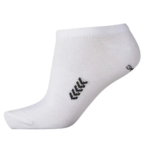 Hummel Mens Ankle Socks White/Black