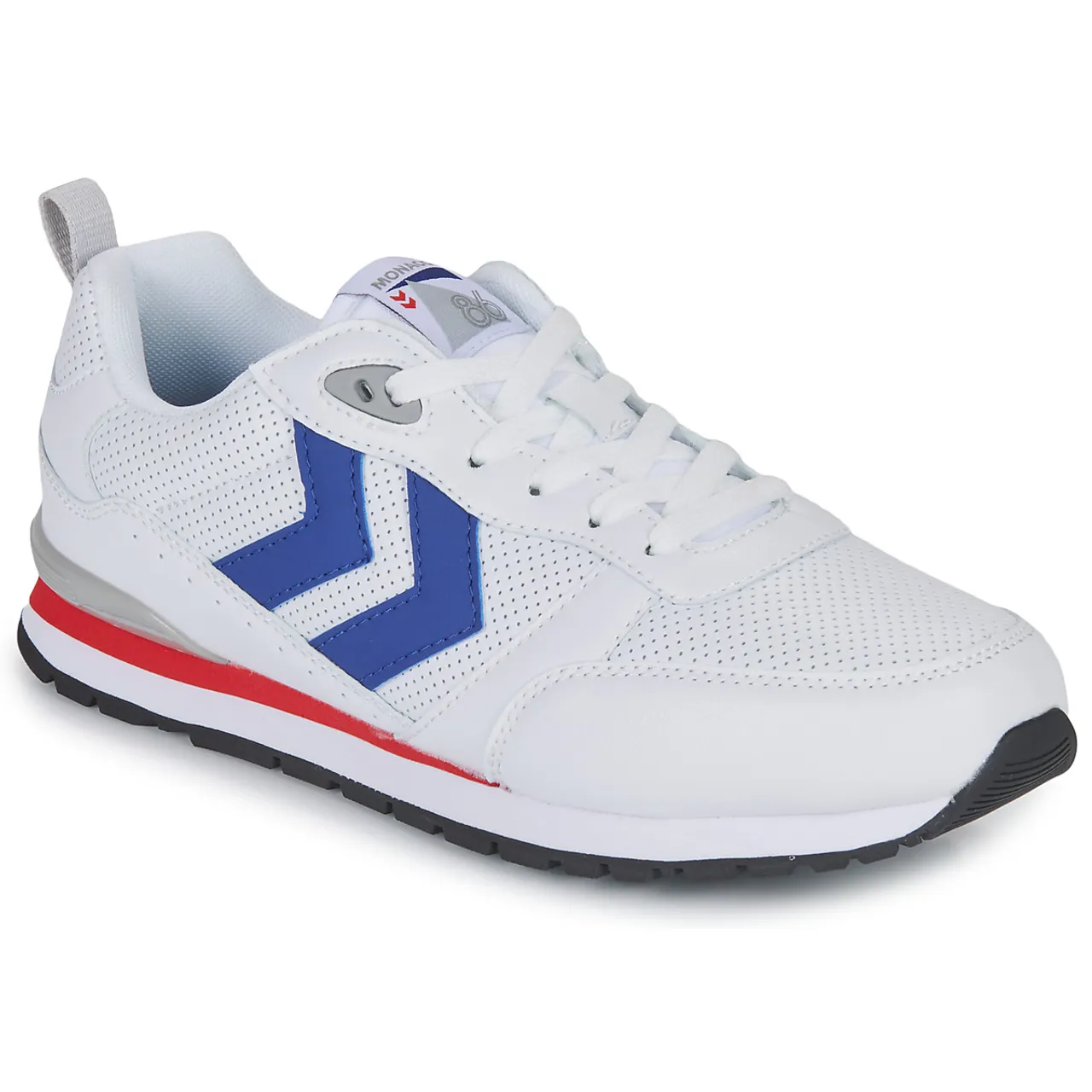 hummel  MONACO 86 PERFORATED  men's Shoes (Trainers) in White