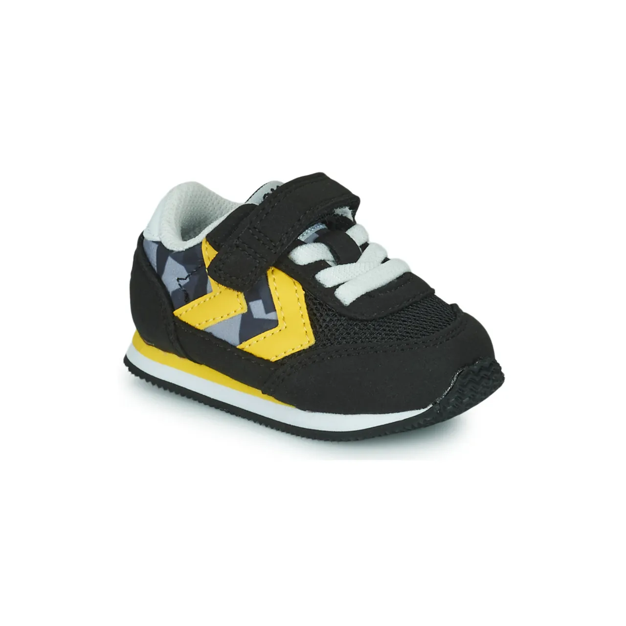 hummel  SLIMMER STADIL GLITTER JR  boys's Children's Shoes (Trainers) in Black
