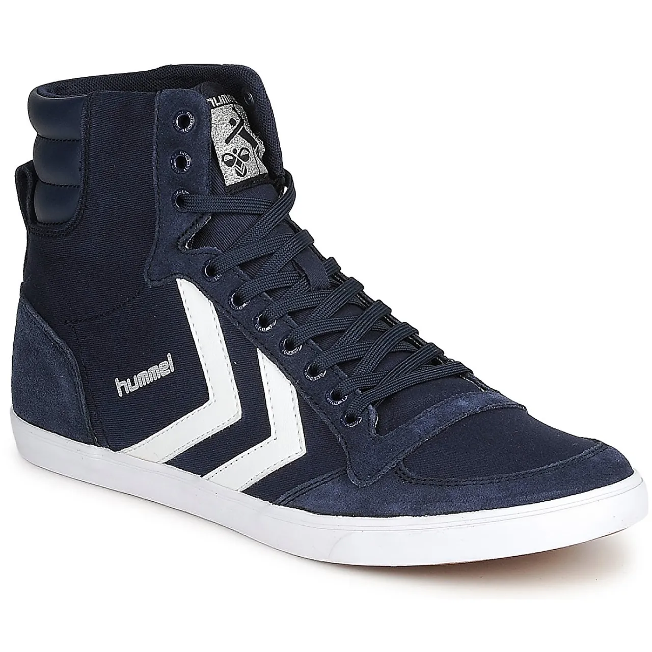 hummel  SLIMMER STADIL HIGH  men's Shoes (High-top Trainers) in Marine