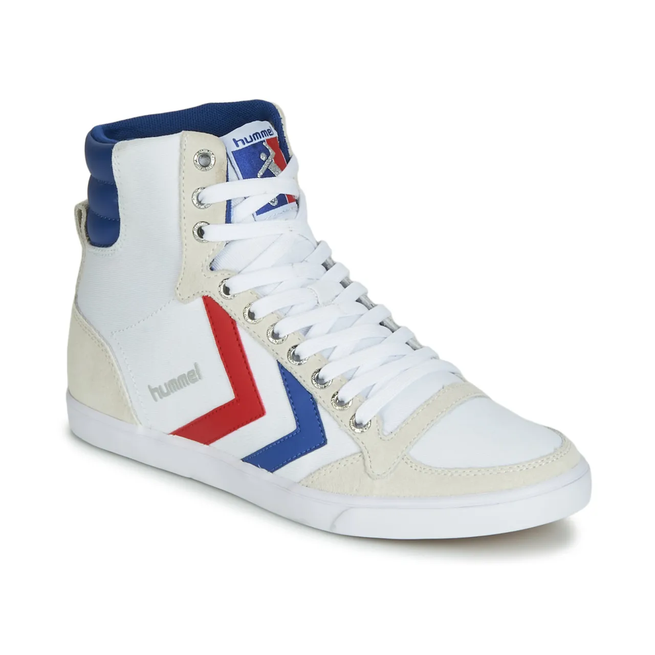 hummel  SLIMMER STADIL HIGH  women's Shoes (High-top Trainers) in White
