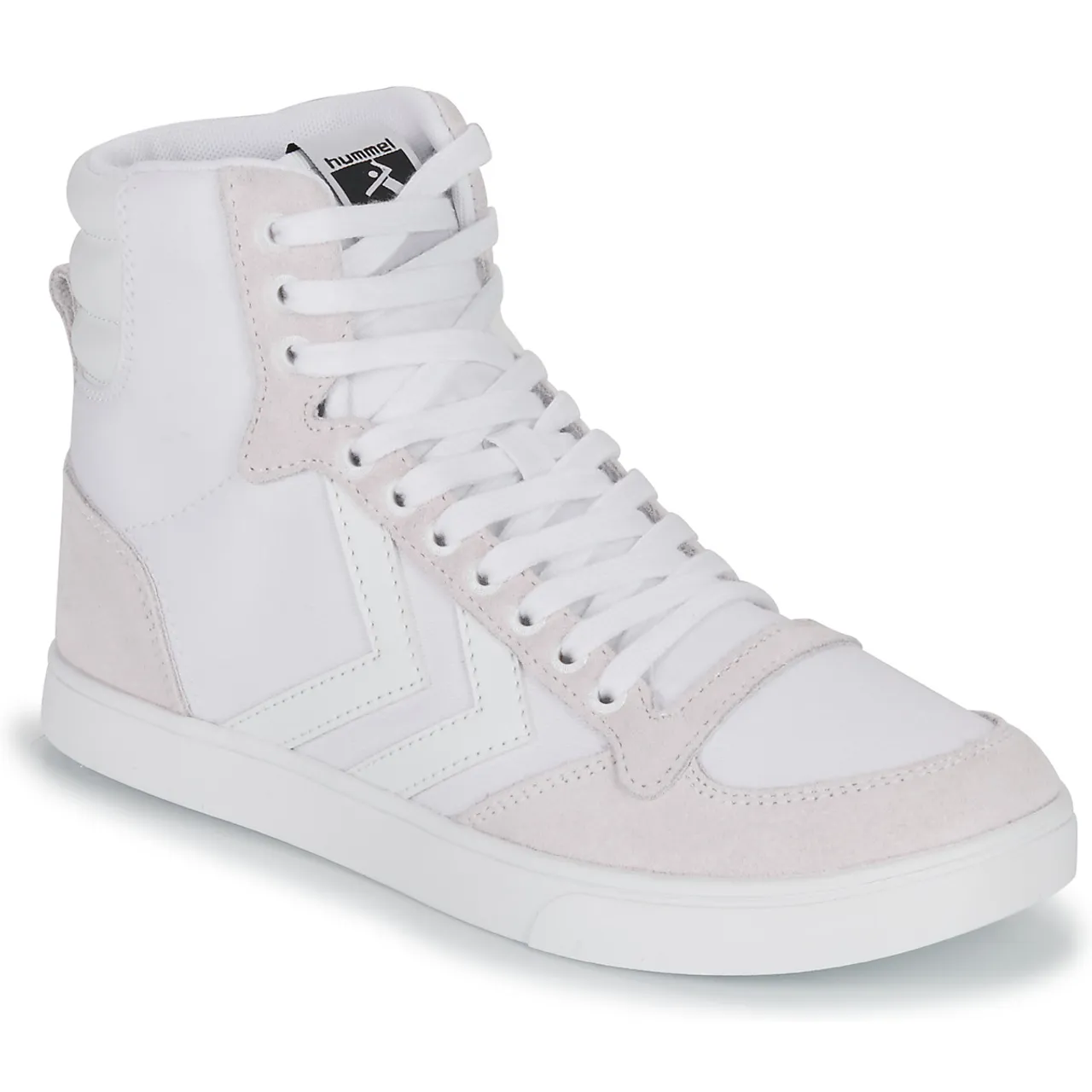 hummel  SLIMMER STADIL TONAL HIGH  women's Shoes (High-top Trainers) in White