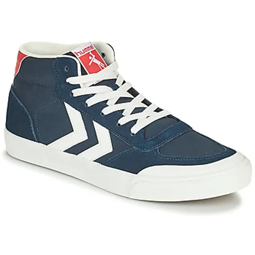 hummel  STADIL 3.0 CLASSIC HIGH  men's Shoes (High-top Trainers) in Blue