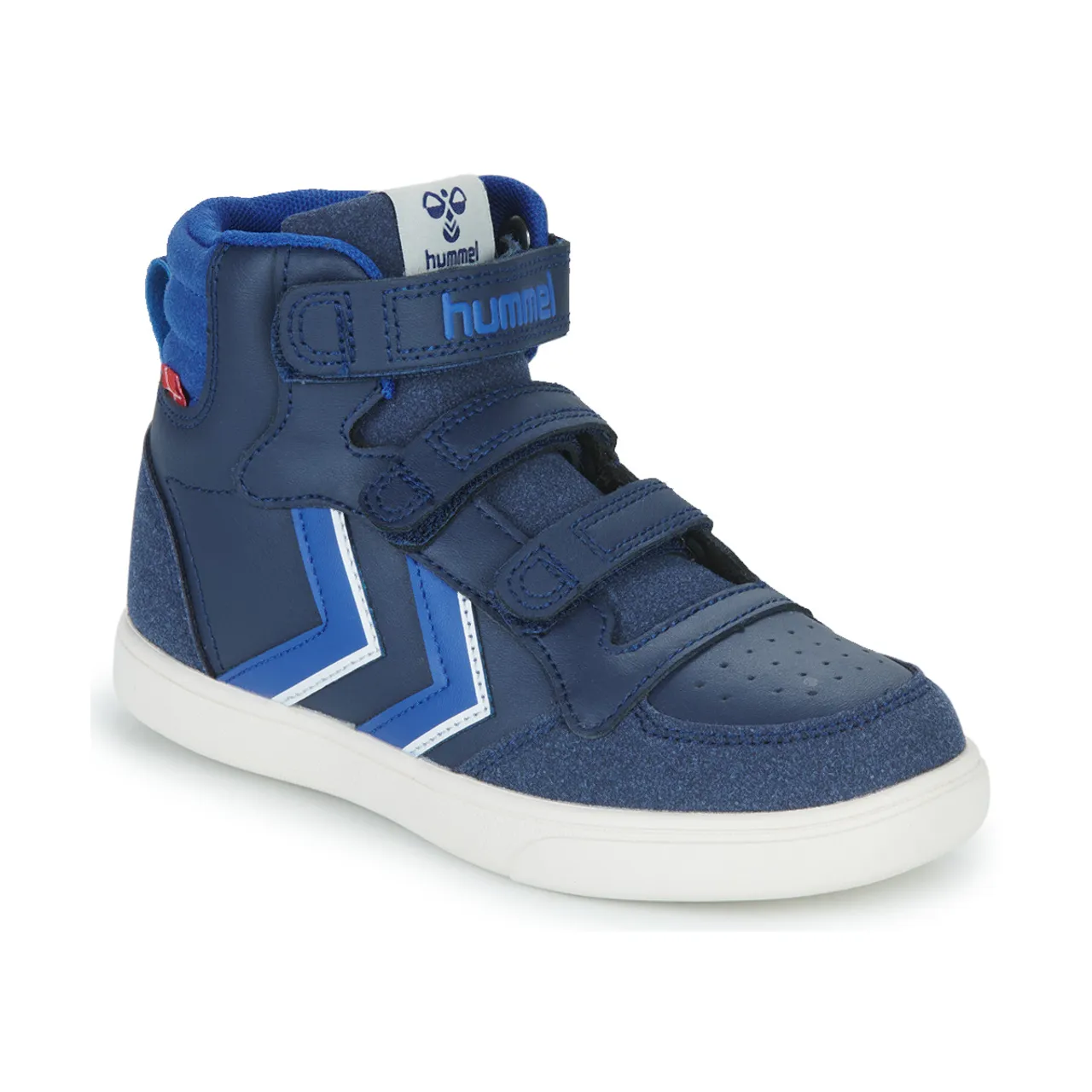 hummel  STADIL PRO JR  boys's Children's Shoes (High-top Trainers) in Marine