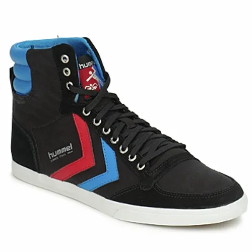 hummel  TEN STAR HIGH CANVAS  men's Shoes (High-top Trainers) in Black