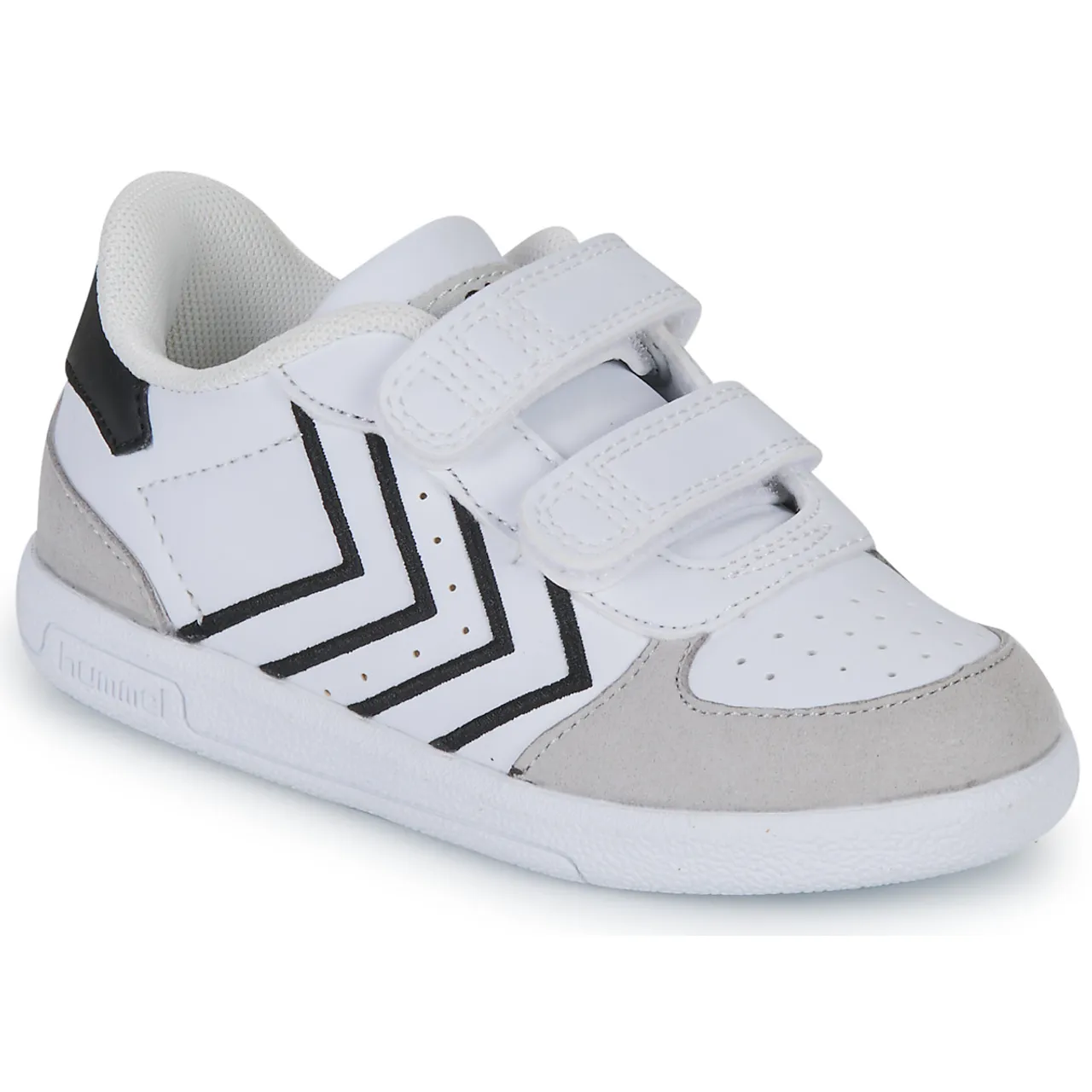 hummel  VICTORY JR  boys's Children's Indoor Sports Trainers (Shoes) in White