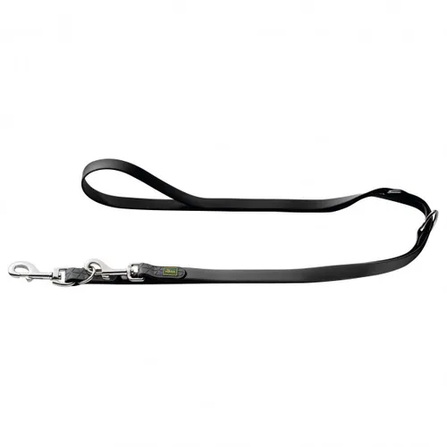 Hunter - Adjustable Leash Convenience - Dog leash size Länge max. 200 cm - Breite 2,0 cm, black