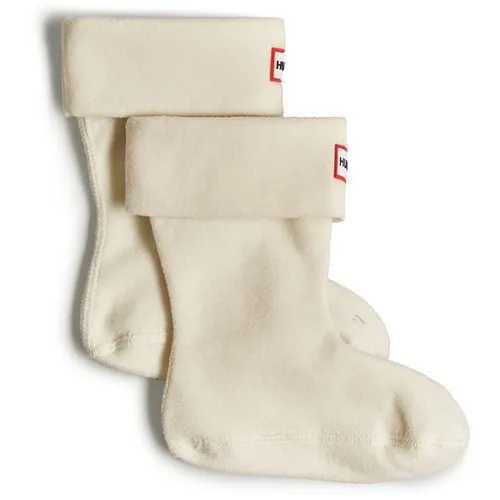Hunter Boot Socks Unisex Childrens - White