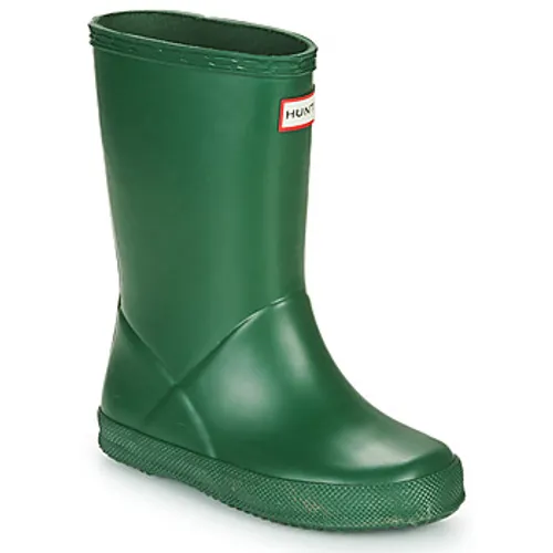 Hunter  KIDS FIRST CLASSIC  boys's Children's Wellington Boots in Green