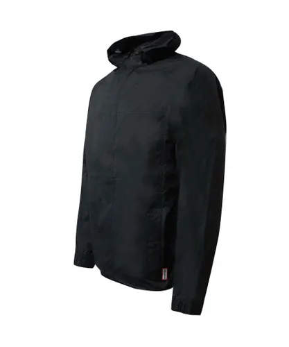 Hunter Original Packable Mens Black Anorak Jacket Textile