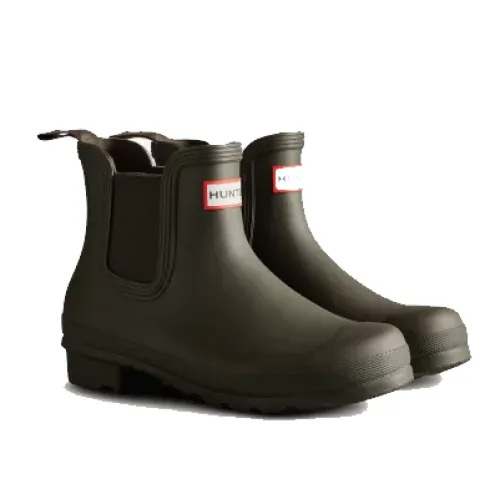 Hunter , Waterproof Chelsea Boots ,Brown female, Sizes:
