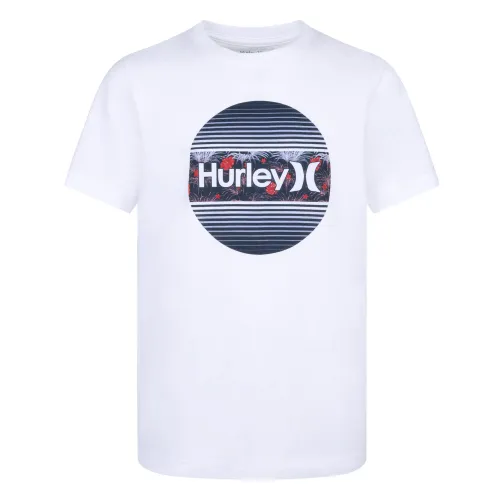 Hurley Boy's Hrlb Americana Floral Tee T Shirt