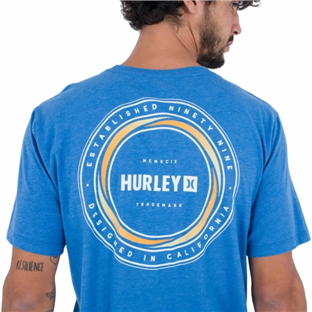 Hurley Everyday Whirlpool T-Shirt - Sea View