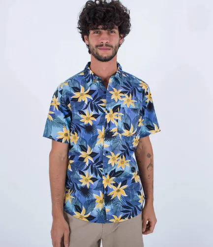 Hurley Men's One and Only Lido Stretch S/S Shirt