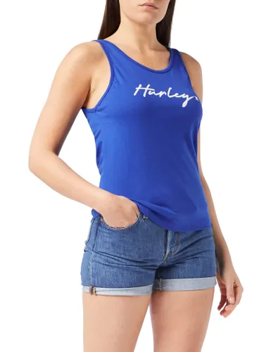 Hurley Women's W Oceancare O&O Script Tank T-Shirt