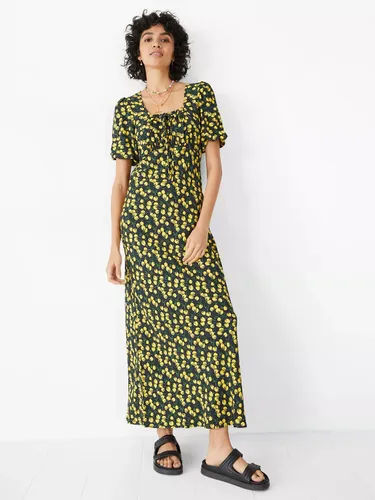 HUSH Esther Cherry Print Maxi Dress, Multi - Multi - Female