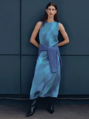 HUSH Jade Ombre Maxi Dress, Blue Colour Wash - Blue Colour Wash - Female