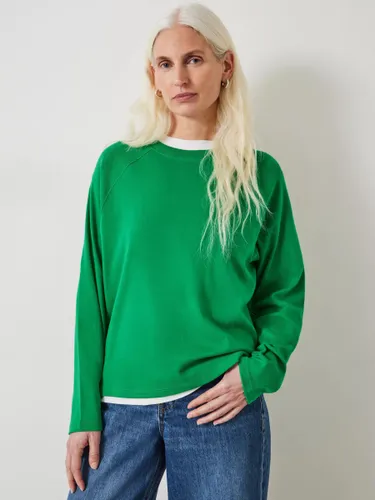 HUSH Matilda Raglan Sleeve Top - Green - Female