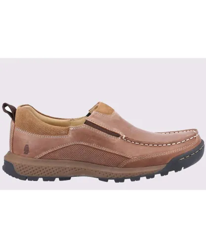Hush Puppies Duncan Slip On Shoes Mens - Brown