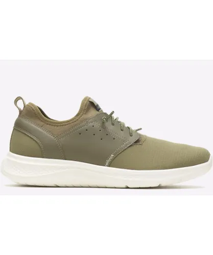 Hush Puppies Elevate Bungee Trainers Mens - Green