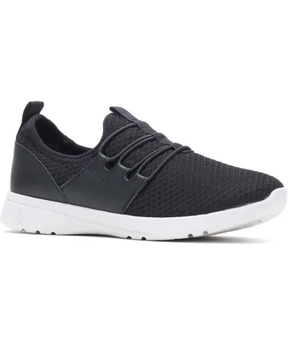 Hush Puppies Good Shoe Trainers Womens - Black Mixed Material