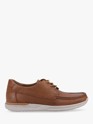 Hush Puppies Howard Leather Lace Up Shoes, Tan - Tan - Male