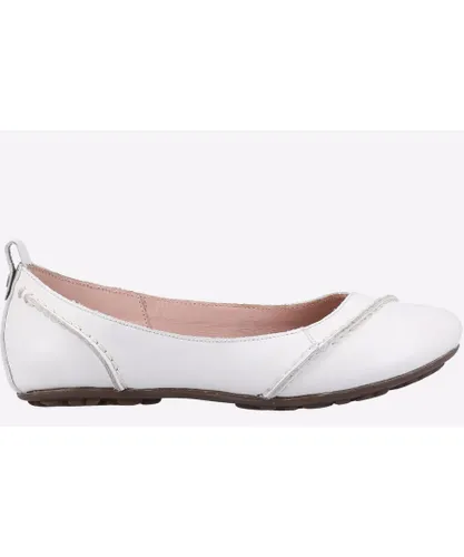 Hush Puppies Janessa Pumps Womens - White Leather (archived)