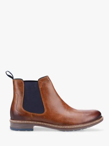 Hush Puppies Justin Chelsea Boots - Tan - Male
