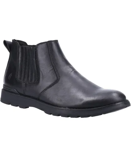 Hush Puppies Mens Gary Leather Chelsea Boots (Black)