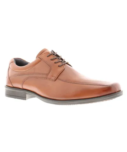 Hush Puppies Mens Shoes Smart Brandon Leather tan Leather (archived)