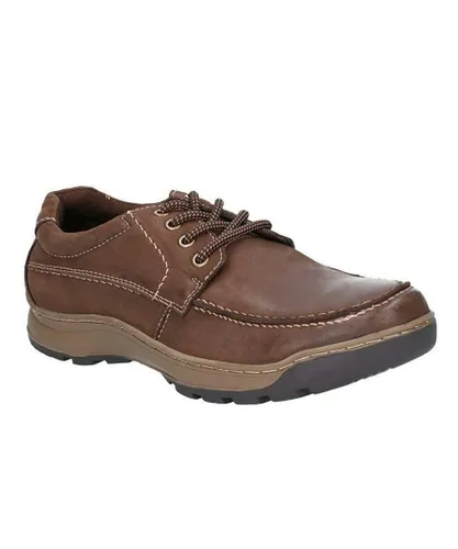 Hush Puppies Mens Tucker Lace Up Shoes (Brown)