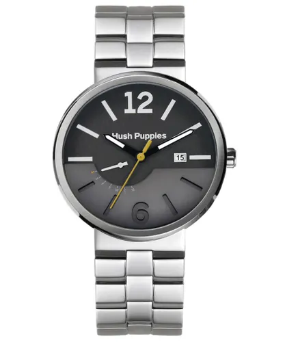 Hush Puppies : Orbz Mens Grey Watch.. - Silver Stainless Steel - One Size