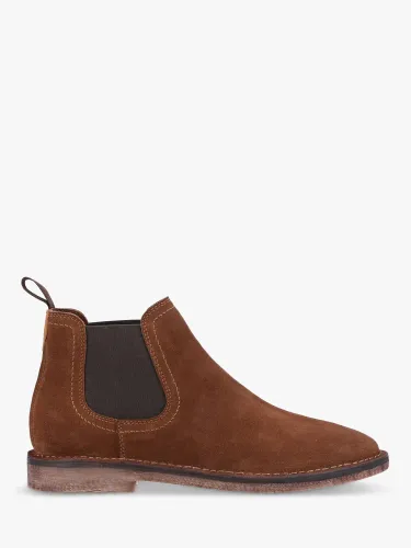 Hush Puppies Shaun Leather Chelsea Boots - Tan - Male