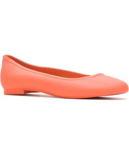 Hush Puppies Womens/Ladies Brite Pops Ballerina Flats (Orange)