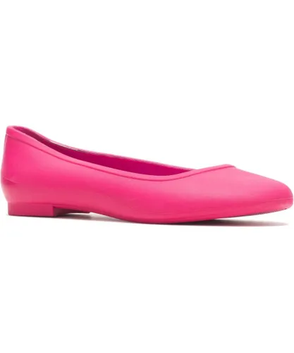 Hush Puppies Womens/Ladies Brite Pops Ballerina Flats (Pink)