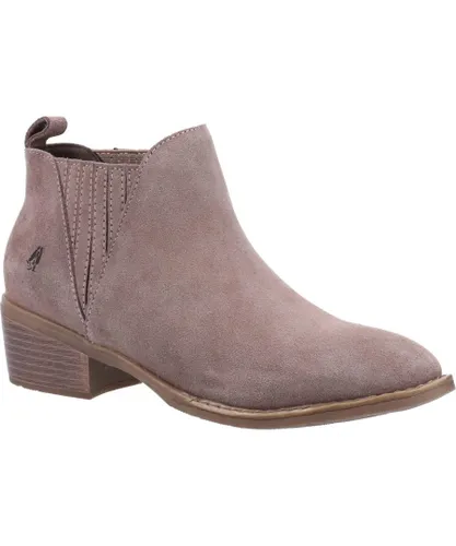 Hush Puppies Womens/Ladies Isobel Suede Ankle Boots (Taupe)