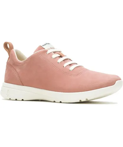 Hush Puppies Womens/Ladies Leather Trainers (Blush)