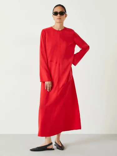 HUSH Taliah Maxi Dress, Deep Red - Deep Red - Female