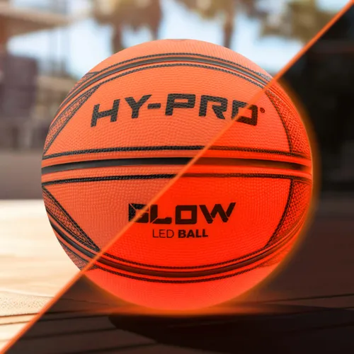 Hy-Pro Premium Light Up LED Glow Basketball - Glow in the