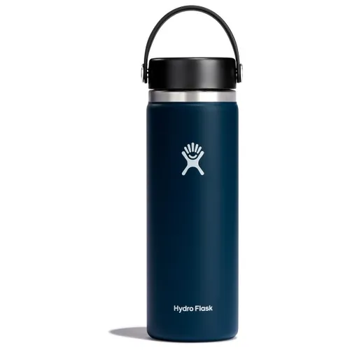Hydro Flask - Wide Mouth With Flex Cap 2.0 - Insulated bottle size 591 ml, blue