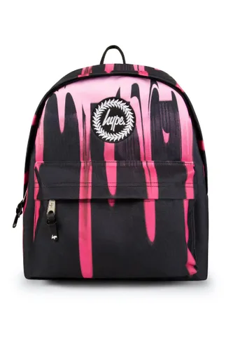 Hype Unisex Kid's Black Drips Backpack